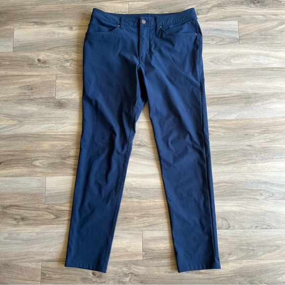 Lululemon Navy Blue ABC Pant Slim Fit - Picture 3 of 12